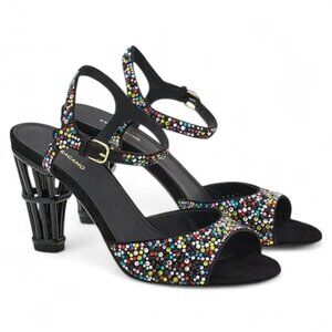 Ferragamo Women Nikla Embellished High Heel Sandals